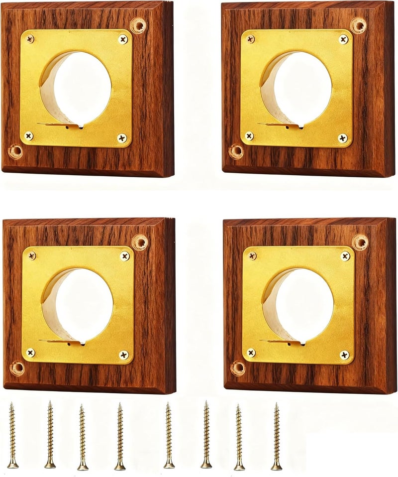 CEDAR ALPHA 4Pk Bluebird House Predator Guard,Metal Birdhouse Guard,Bird House Hole Protector Guard for Eastern Bluebird Box 1 1/2 Inch Opening - Image 1